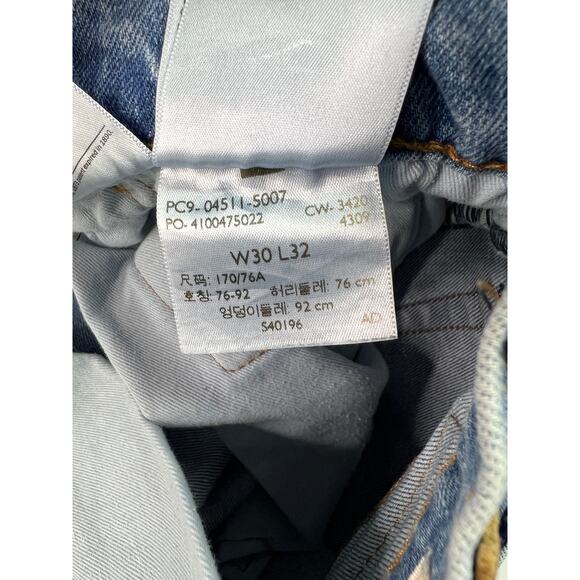 Levi's 511 Slim Fit Men's Denim Jeans 30 x 32 Medium Wash S40196 - Picture 15 of 16